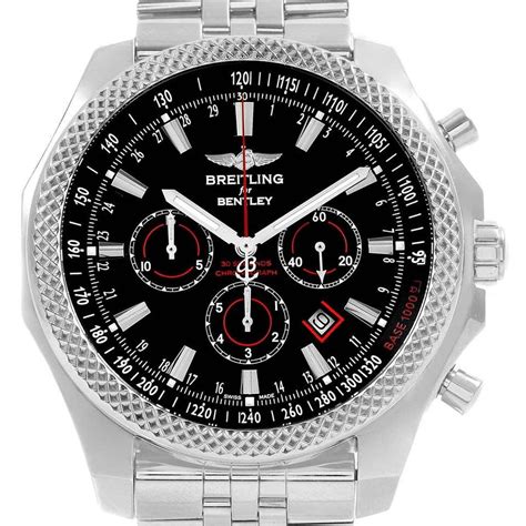 Breitling Bentley Barnato Racing Black Dial Mens Watch A25368